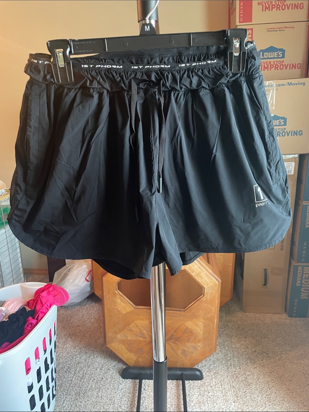 1st Phorm Women’s Black Athletic Running Shorts